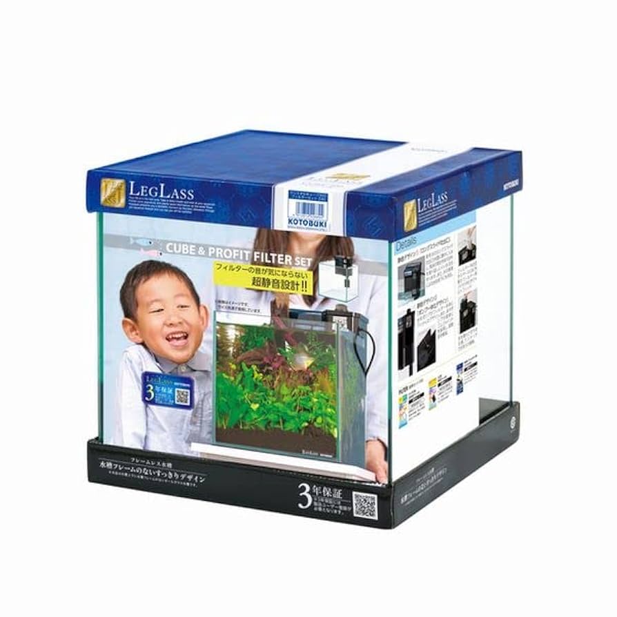 クリスタルキューブ水槽300×2セット＋照明 楽天市場】コトブキ工芸 ガラス水槽 クリスタルキューブ 300
